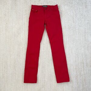 Lauren Ralph Lauren Modern Straight Red Jeans 2